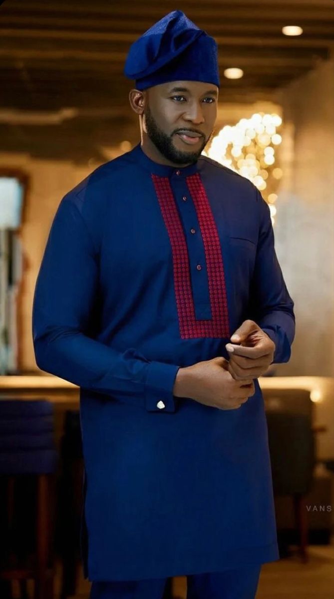 Blue Agbada