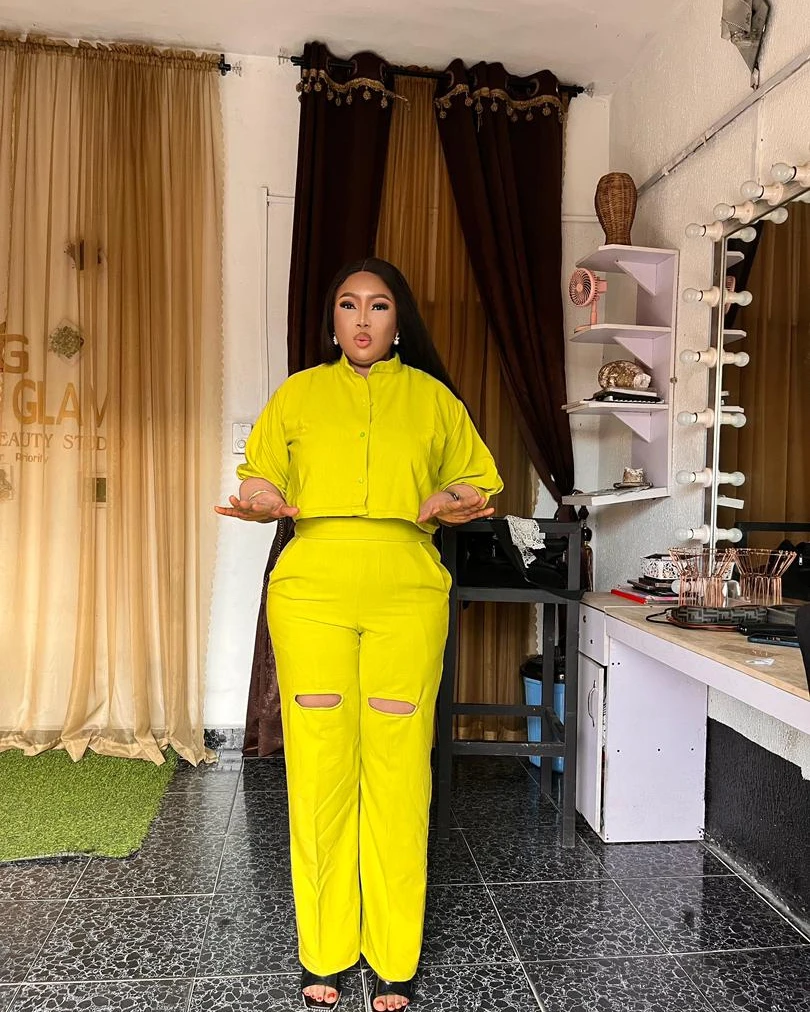 Chartreuse Two-Piece