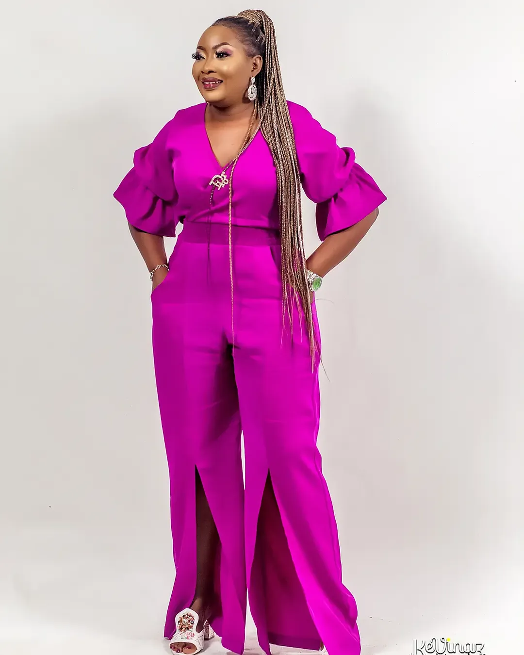 Magenta Jumpsuit — View 2