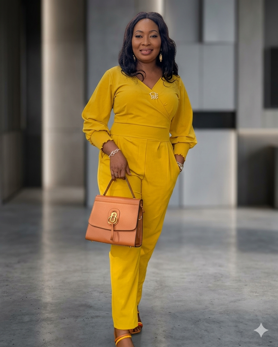 Mustard Yellow Jumpsuit