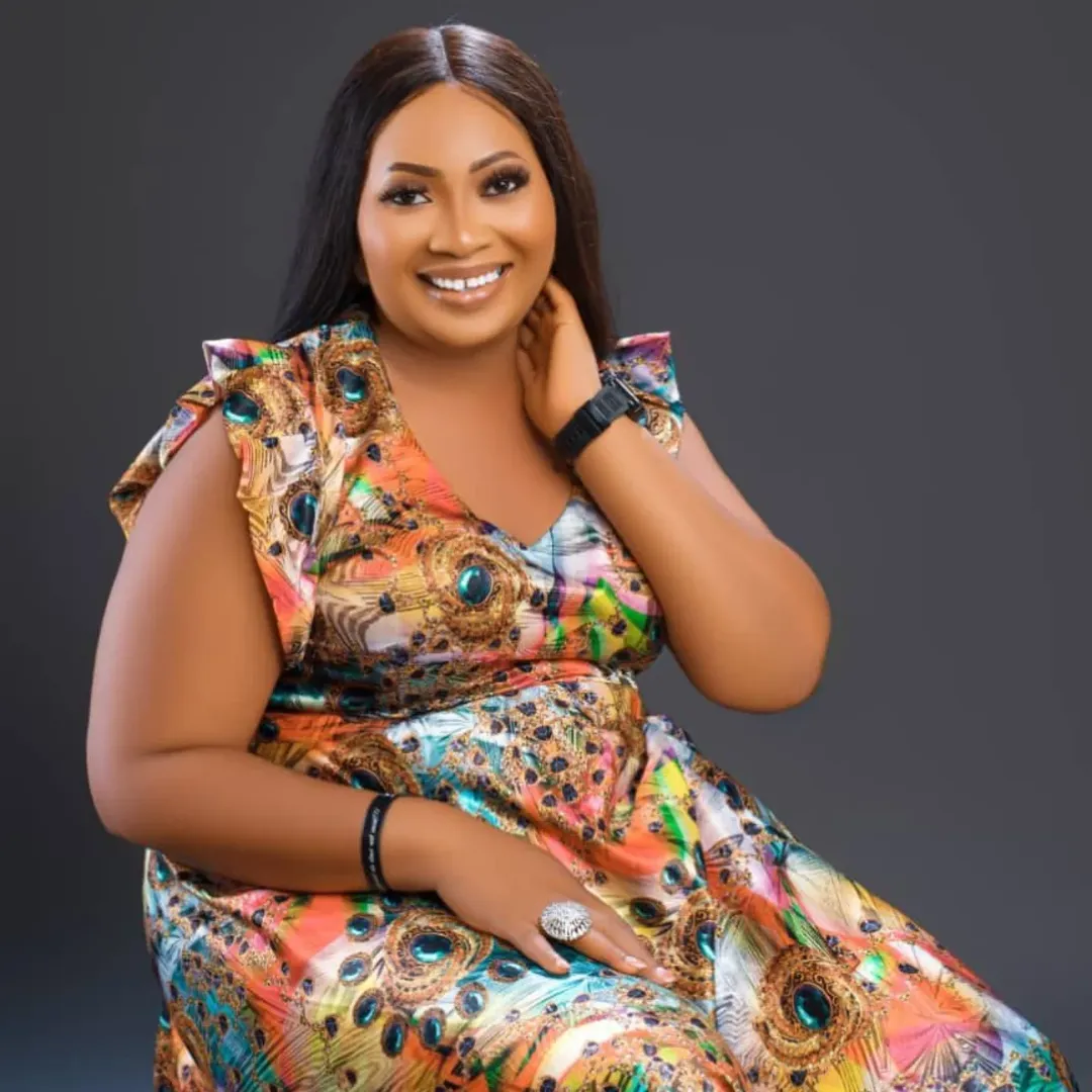 Peacock Print Dress — View 2